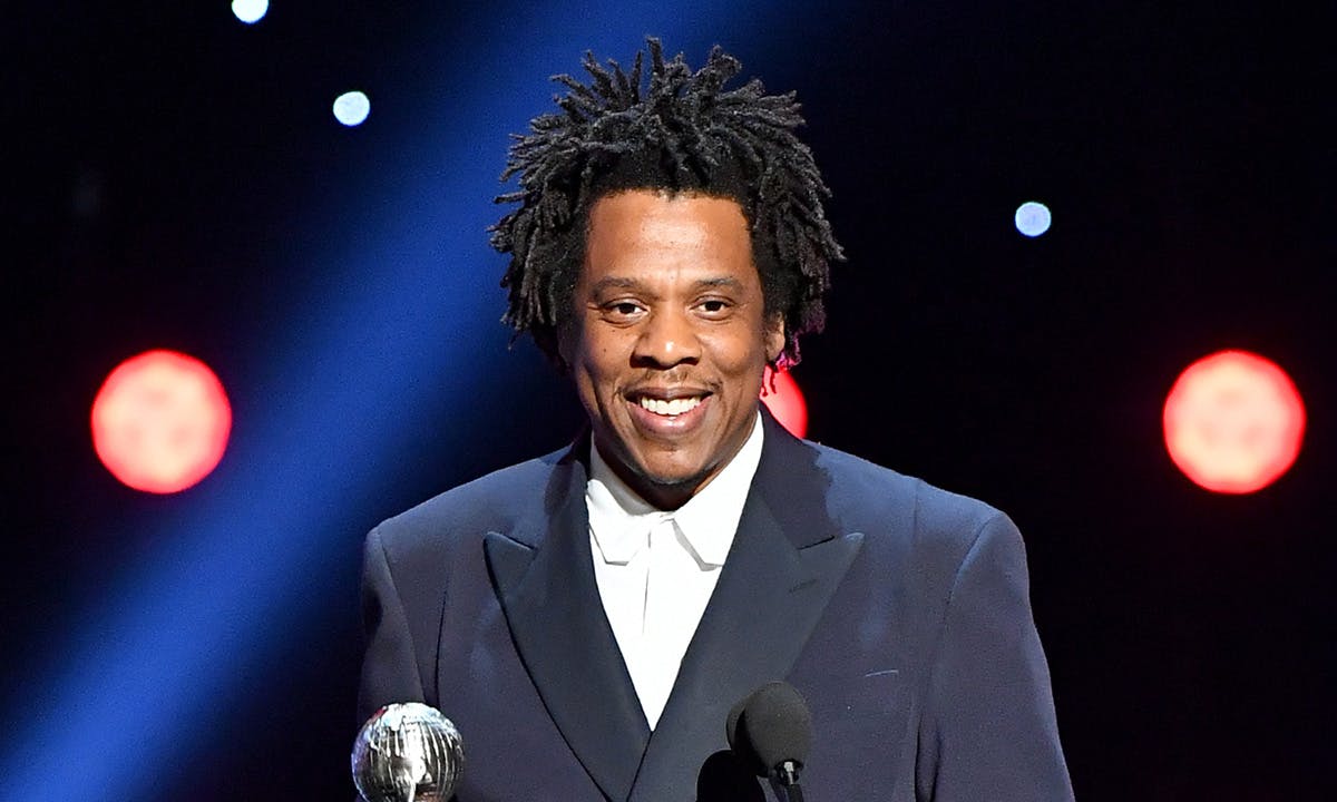 Jay-Z accepts the President's Award at the 50th NAACP Image Awards