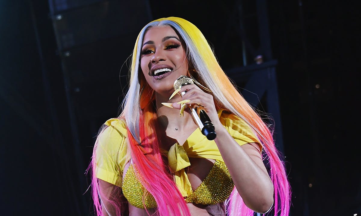 Cardi B performs at Summer Jam 2019