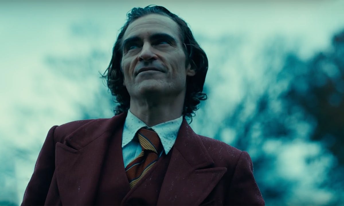 Joaquin Phoenix as the joker