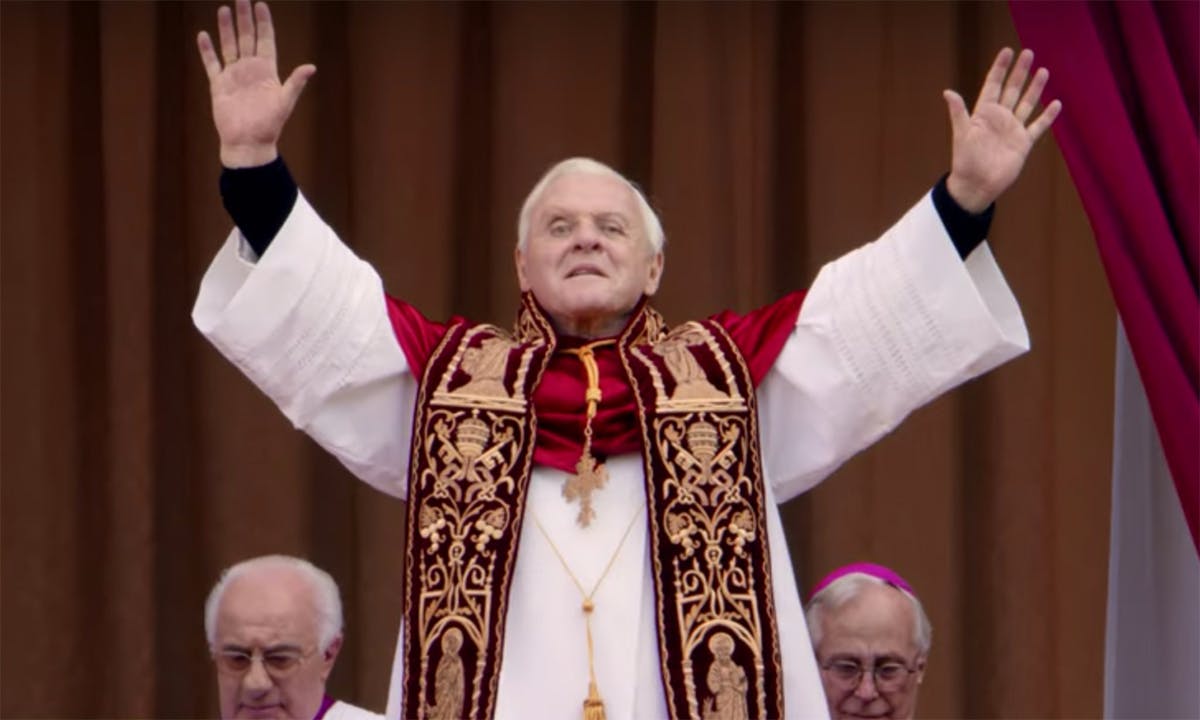 the two popes teaser trailer feature Anthony Hopkins netflix