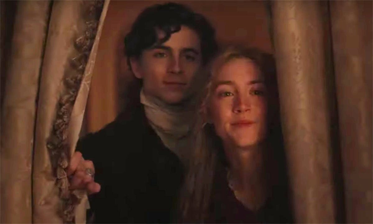 little women trailer feature Timothée Chalamet saoirse ronan