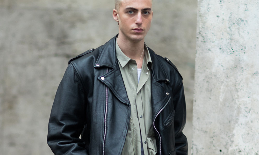 Louis Vuitton Leather Jacket Mens - RockStar Jacket