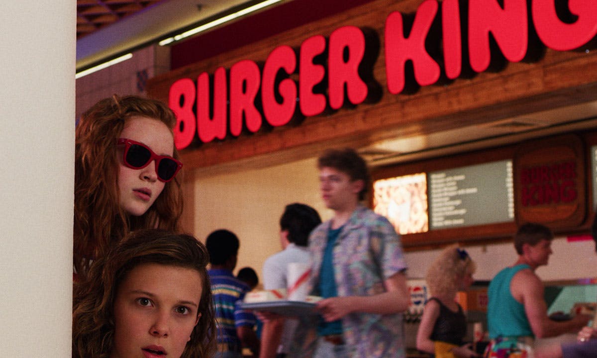 stranger things Burger King still