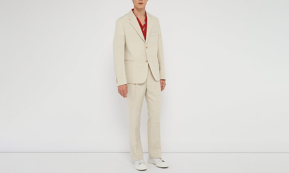 Linen suits summer feat jacquemus mr porter thom brown