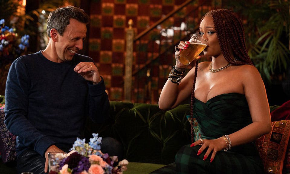 Late Night with Seth Meyers rihanna