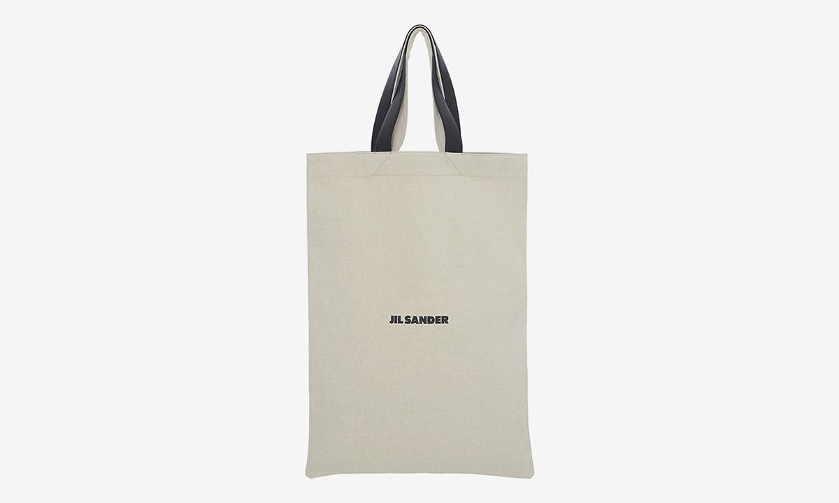 jil sander flat shopper bag feature