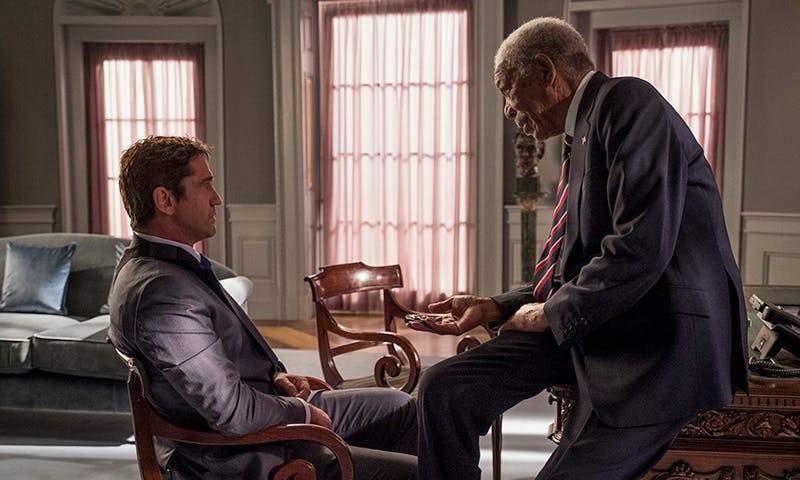 Angel Has Fallen Gerard Butler Morgan Freeman