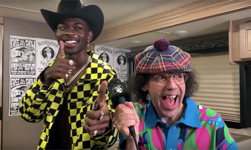 Lil Nas X Talks to Nardwuar About Milking Cows & Much More