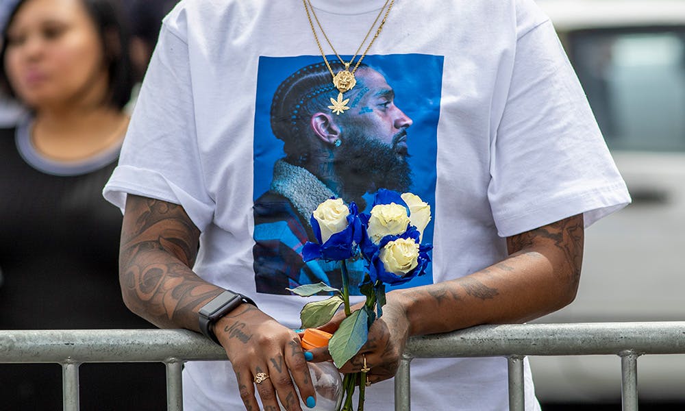 nipsey hussle memorial service