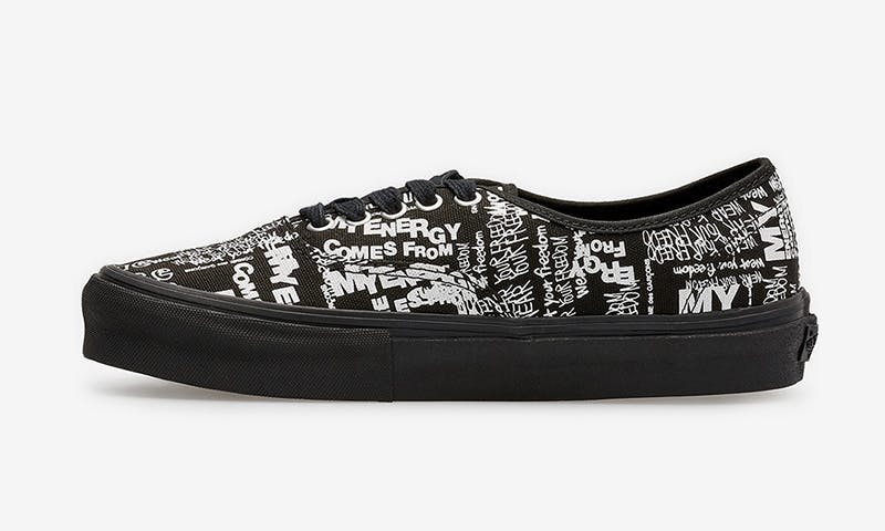 comme des garcons vans authentic release date price feature