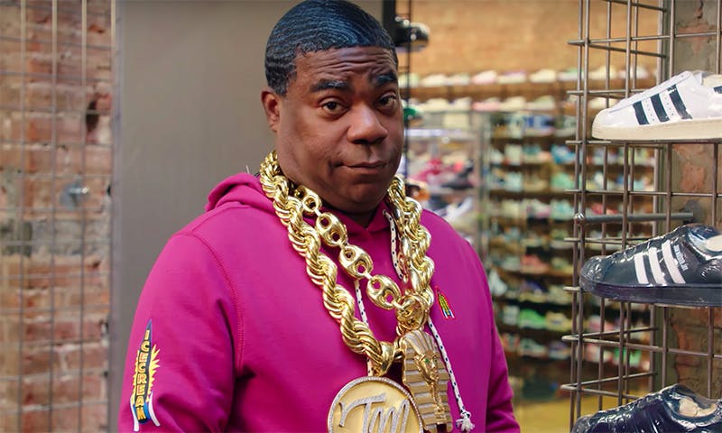 tracy morgan sneaker shopping feature