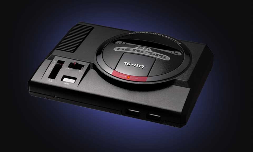 segas genesis mini sega genesis