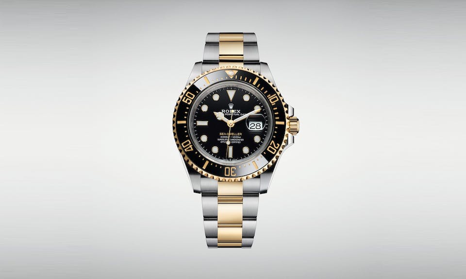 rolex sea dweller yellow rolesor Rolex Oyster Perpetual Sea-Dweller rolex sea-dweller