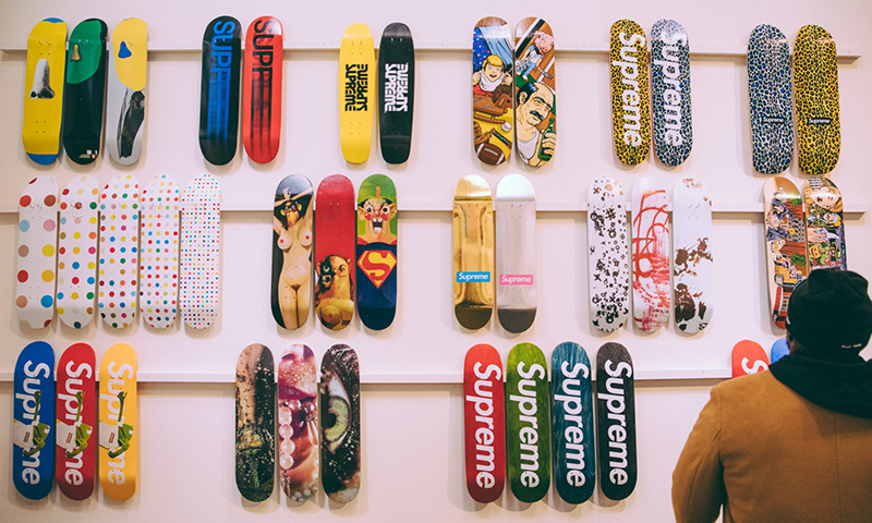 Supreme Skate Deck Collection Sells for $800K