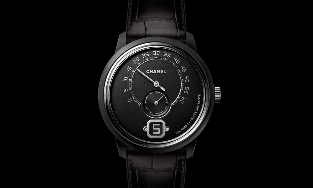 chanel monsieur black ceramic