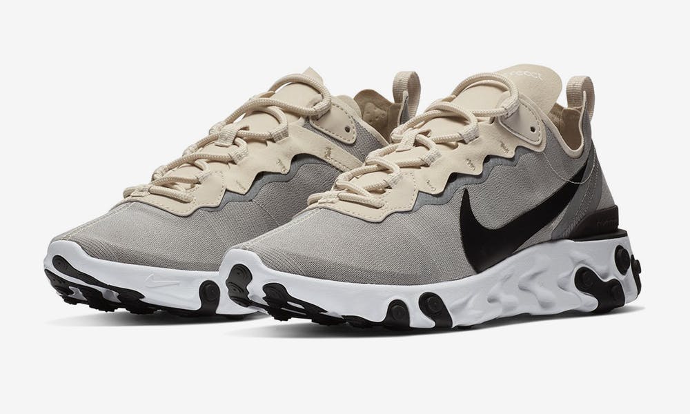 nike react element 55 light gray release date price Nike React Element 87