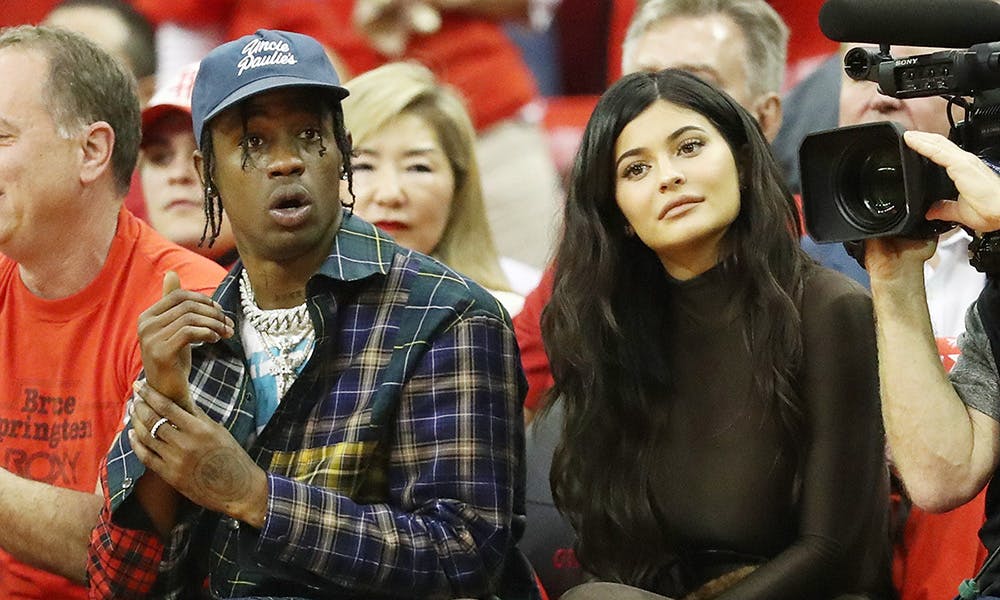 kylie jenner travis scott kanye west beef