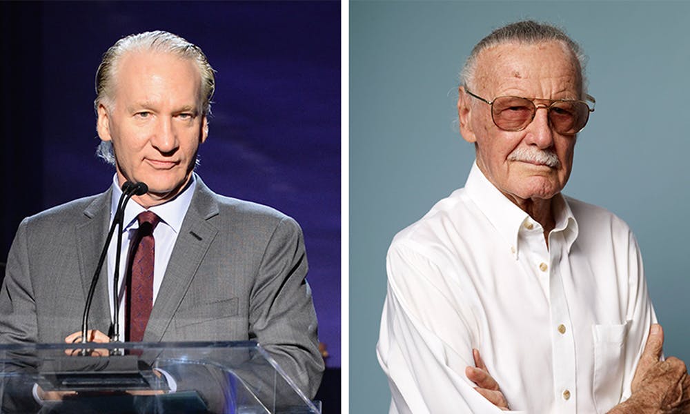 bill maher stan lee comics elected donald trump