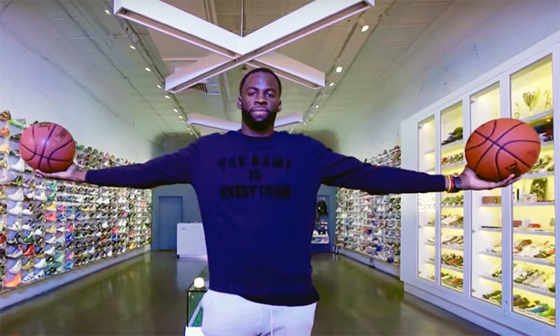 draymond green sneaker shopping feature