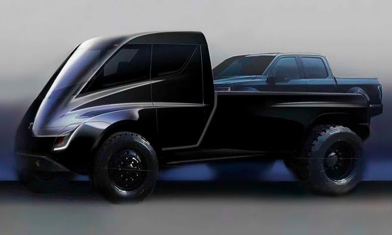 tesla pickup truck Elon Musk