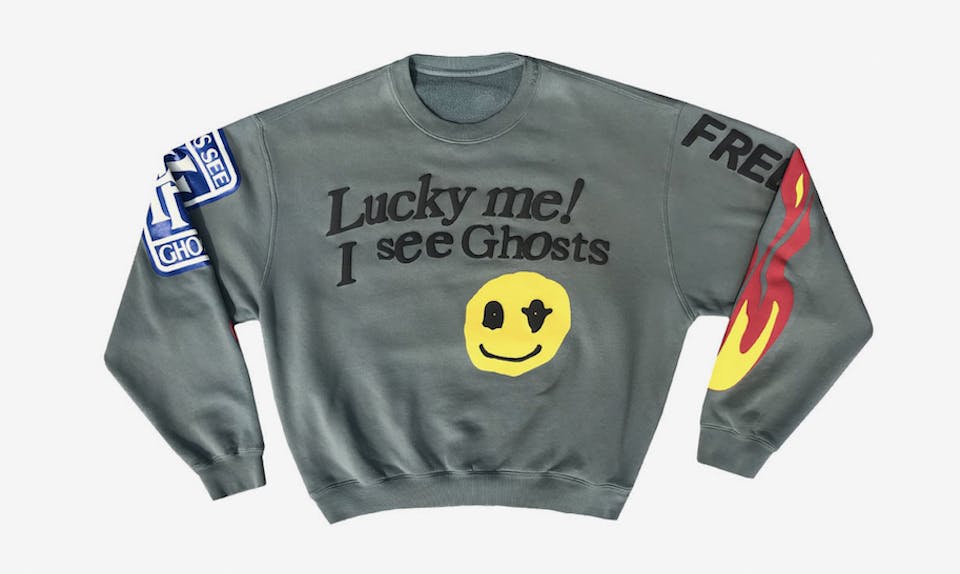 cactus plant flea market kids see ghosts sweatshirt