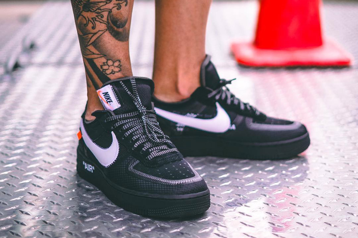 The Off-White™ x Nike Air Force 1 Surfaces in a New Black Colorway