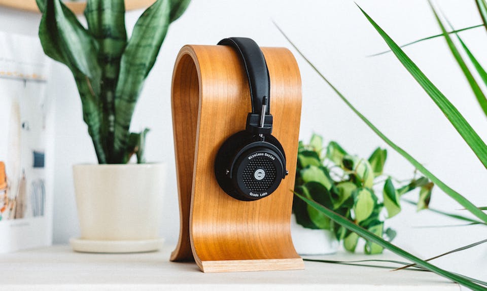 GW100 Grado Wireless Headphones Reveal Shoot Grado Labs GW100