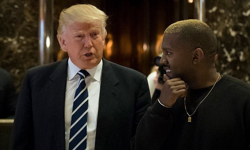 kanye west economics Adidas donald trump