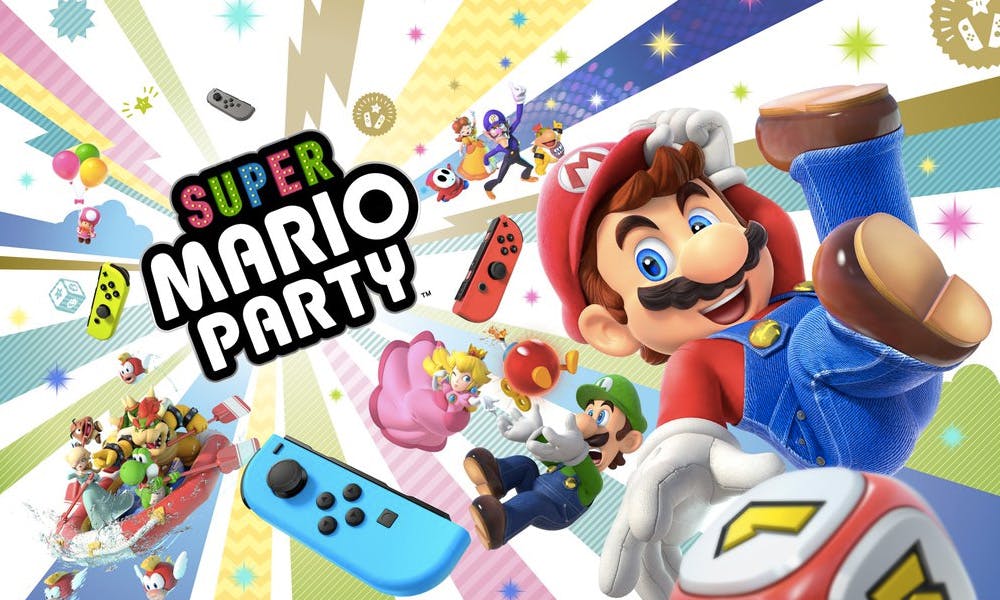 super mario party trailer nintendo switch