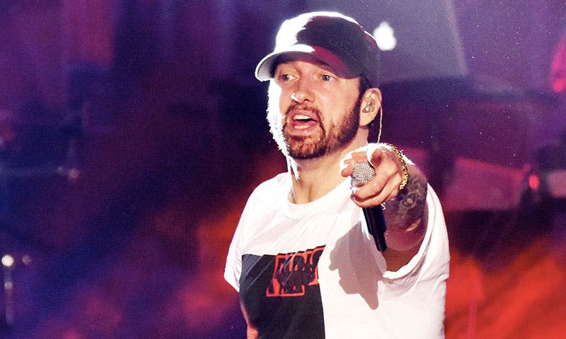 eminem trolls music critics kamikaze