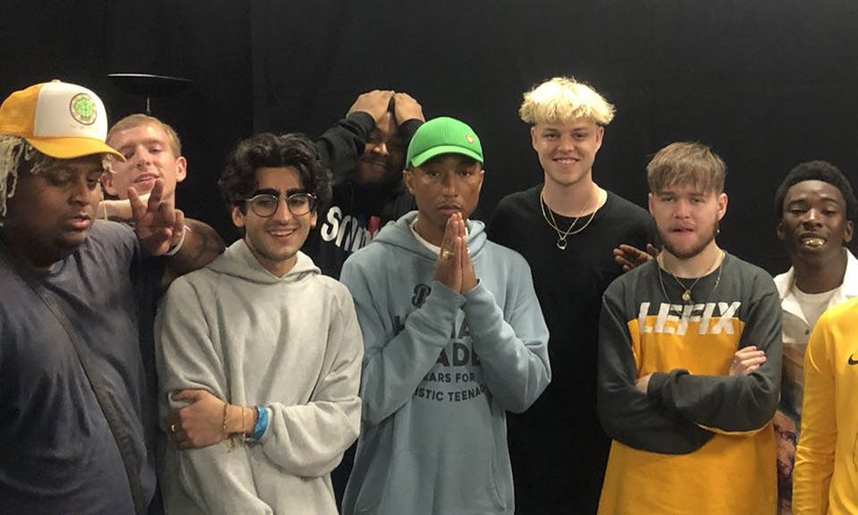 pharrell brockhampton feat Reading Festival lemon n.e.r.d.