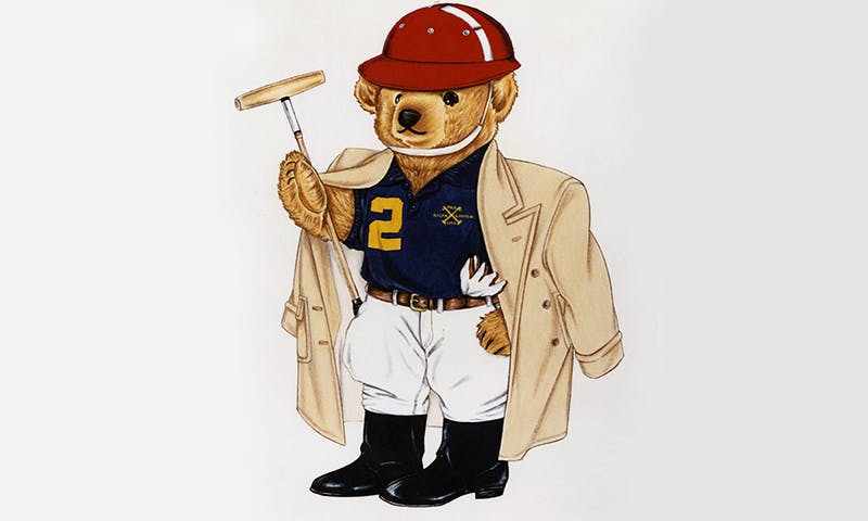 The Designer Behind Ralph Lauren s Polo Bear Details His Creation