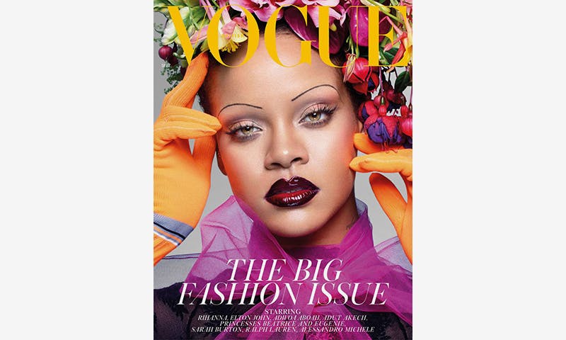 rihanna british vogue september 2018 cover feature nick knight