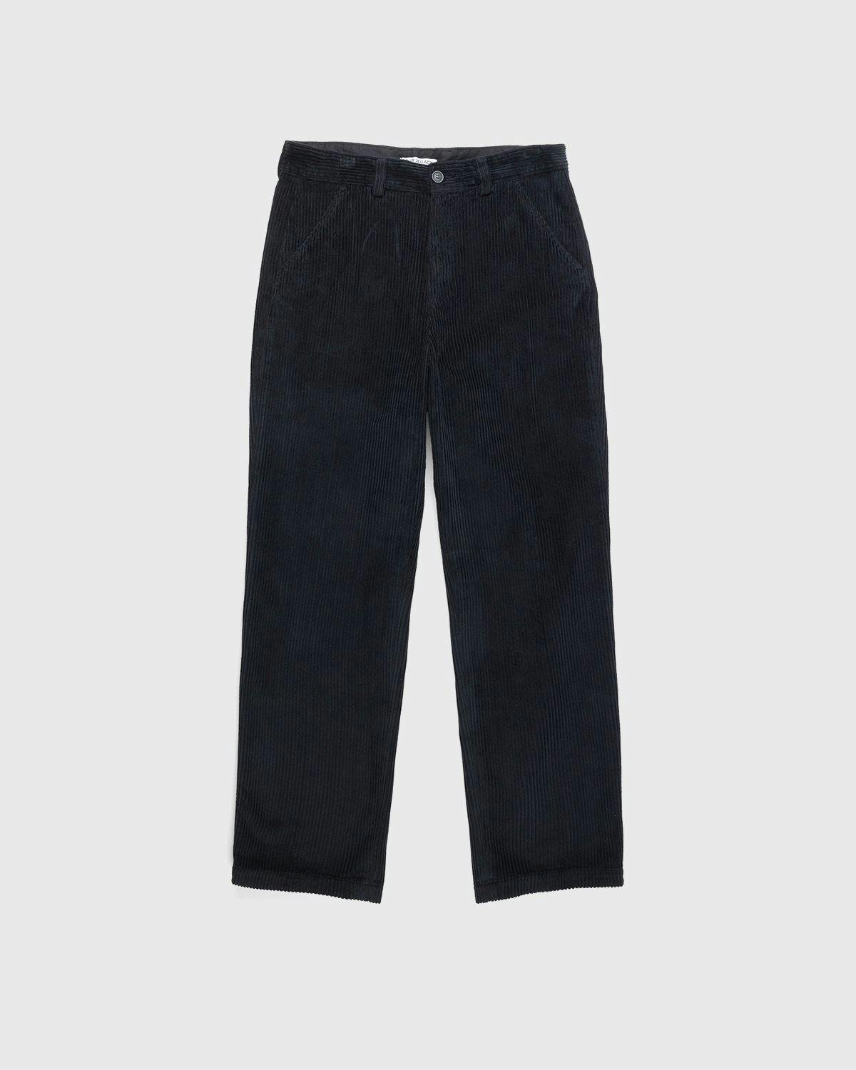 Our Legacy - Chino 22 Black Corduroy - Clothing - Black - Image 1