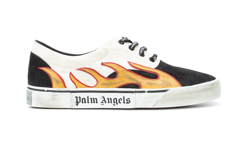 palm angels flame low top sneaker release date price