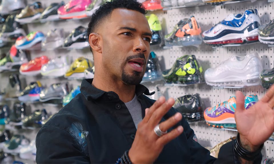 omari hardwick sneaker shopping power