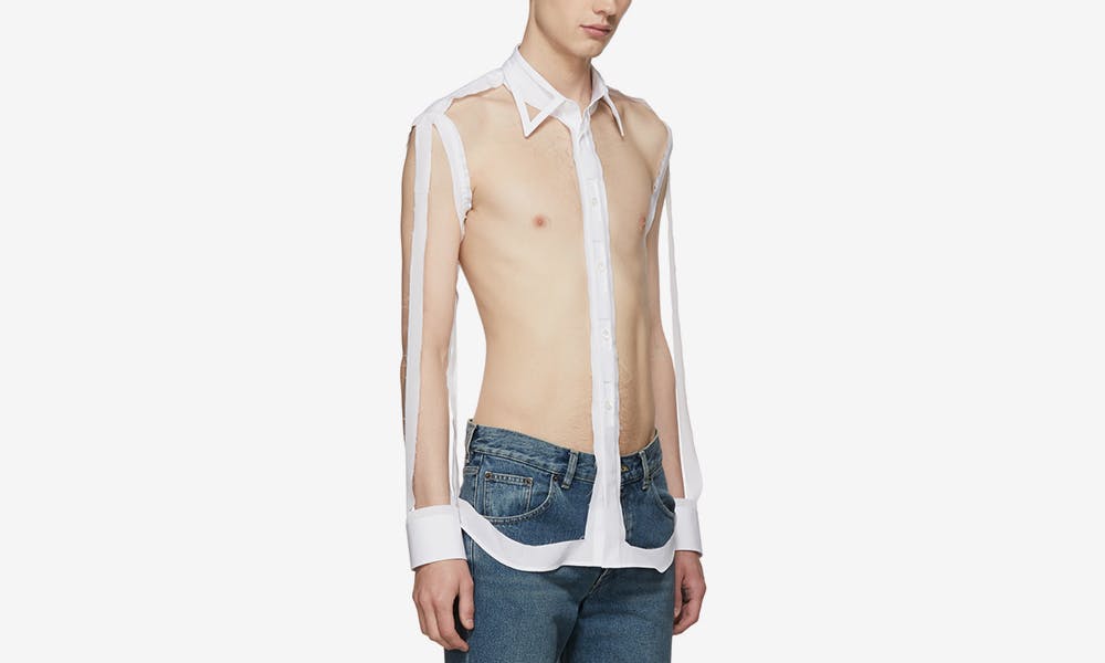 skeleton shirt feature Maison Margiela OFF-WHITE c/o Virgil Abloh Replica