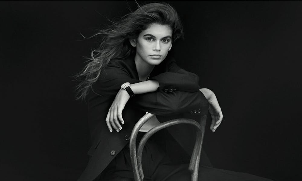 omega womens collection kaia gerber