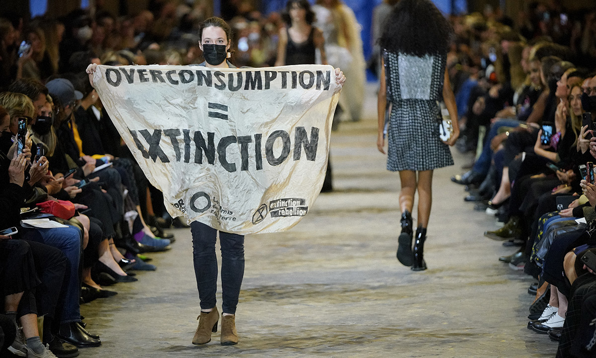 Protesters at Fashion Valley in San Diego Call on Louis Vuitton to