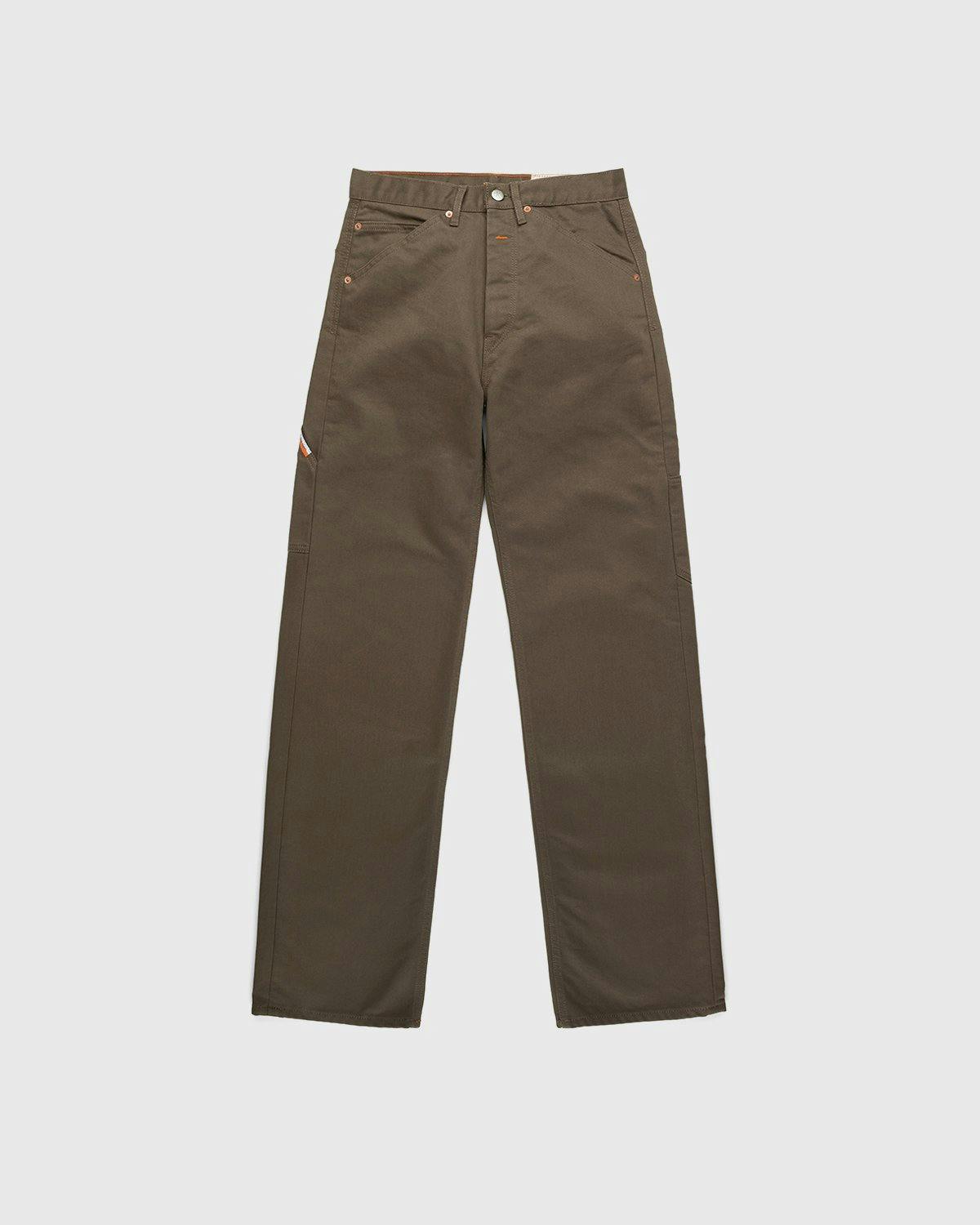 Heron Preston x Calvin Klein - Mens Carpenter Jeans Brown Solid - Clothing - Brown - Image 1