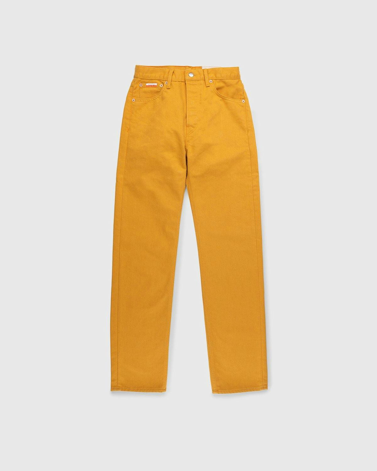 Heron Preston x Calvin Klein - Womens 90s Fit Jeans Radiant Yellow - Clothing - Yellow - Image 1