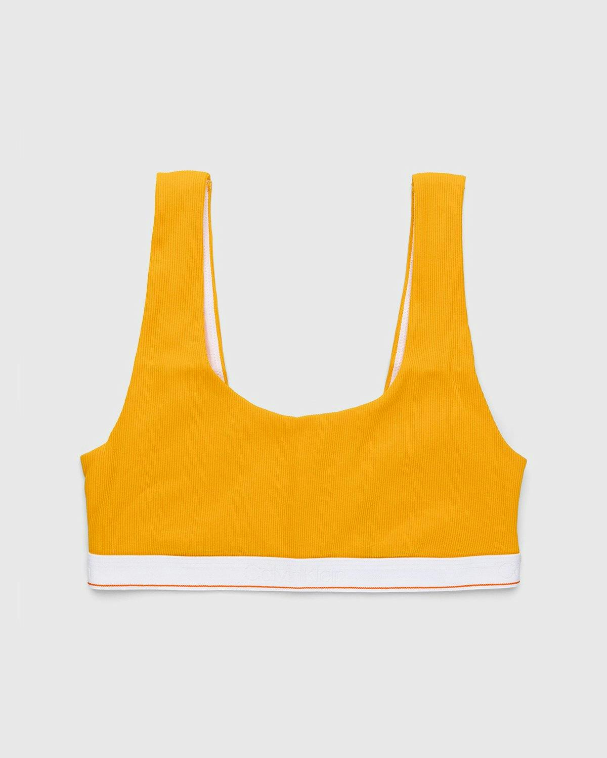 Heron Preston x Calvin Klein - Womens U-Back Bralette Sunflower - Clothing - Yellow - Image 1