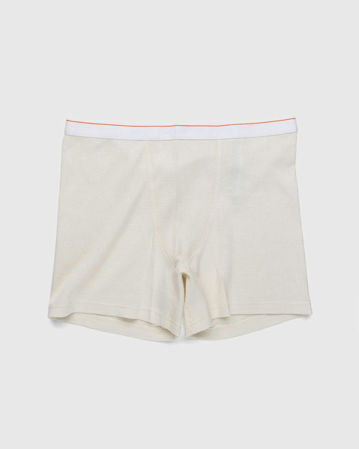 Heron Preston x Calvin Klein - Womens Sleep Short Chalk - Clothing - White - Image 1