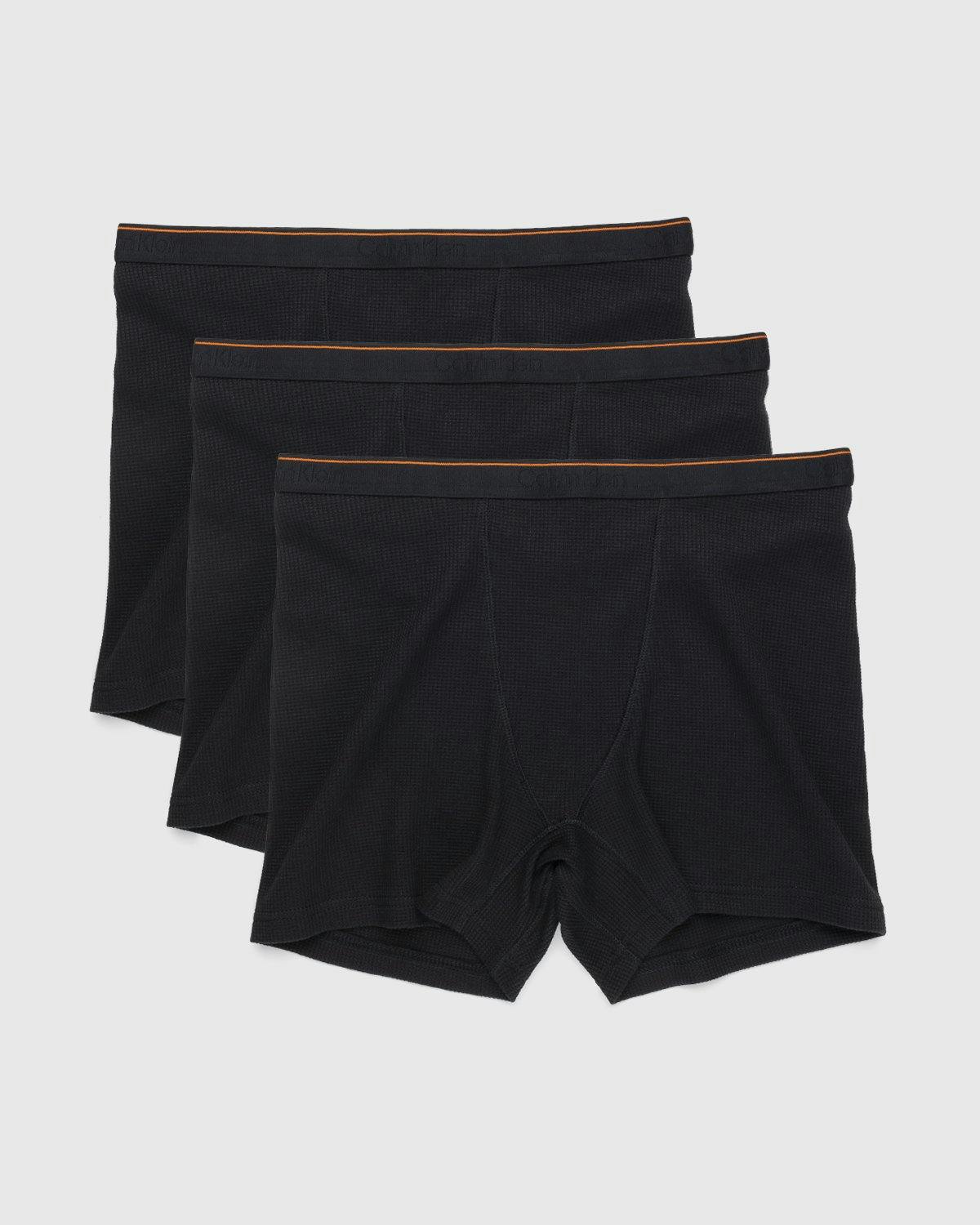 Heron Preston x Calvin Klein - Mens Boxer Brief 3 Pack Black - Clothing - Black - Image 1