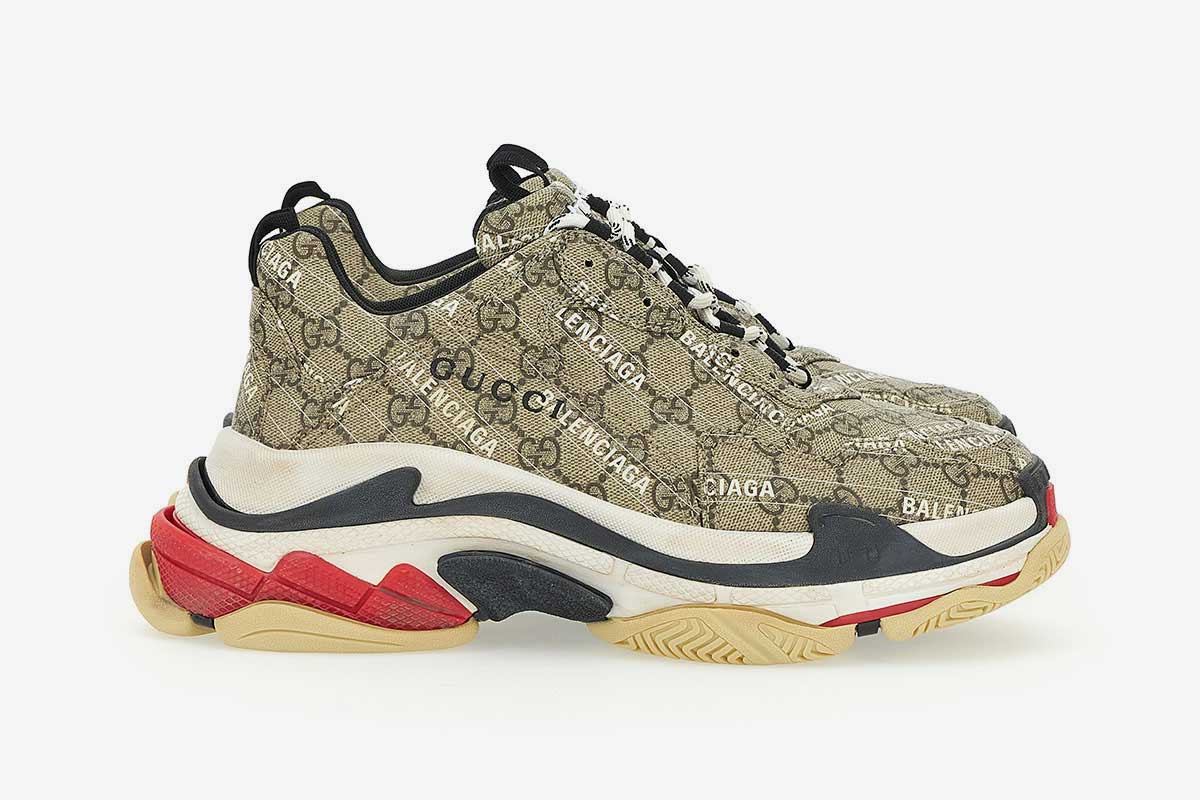 Matematik afskaffe I øvrigt Gucci x Balenciaga Triple S Sneaker Collab: Release, Where to Buy