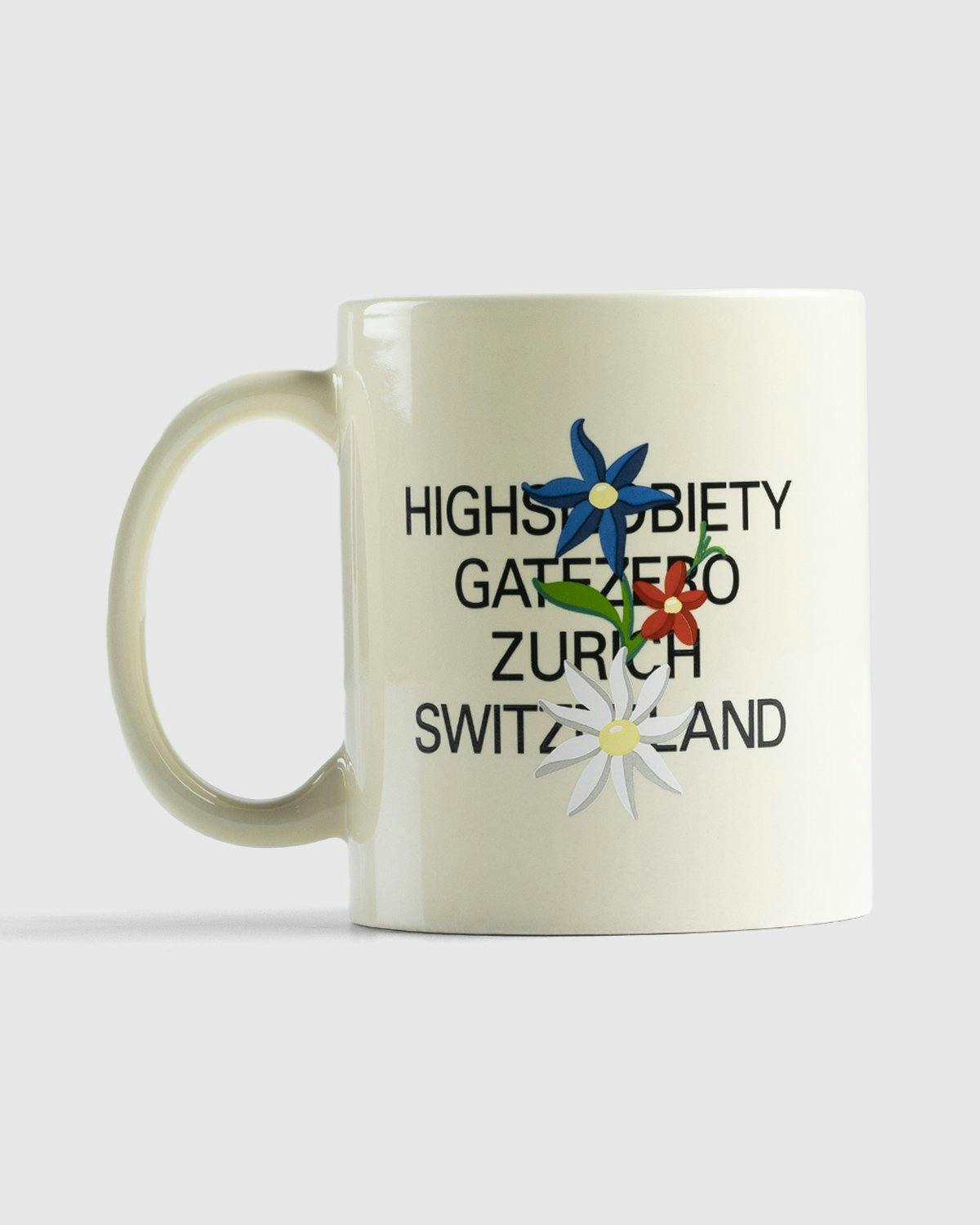 Highsnobiety - GATEZERO Logo Mug White - Lifestyle - White - Image 1