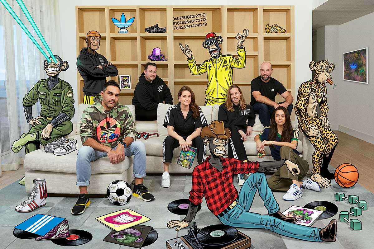 Adidas Originals launches NFTs and buys a plot in the Sandbox