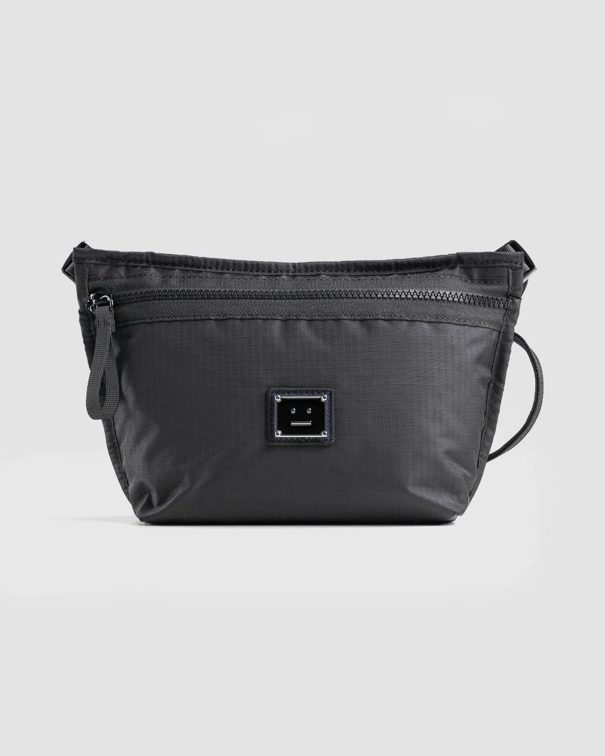 Acne Studios - Crossbody Face Pouch Black - Accessories - Black - Image 1