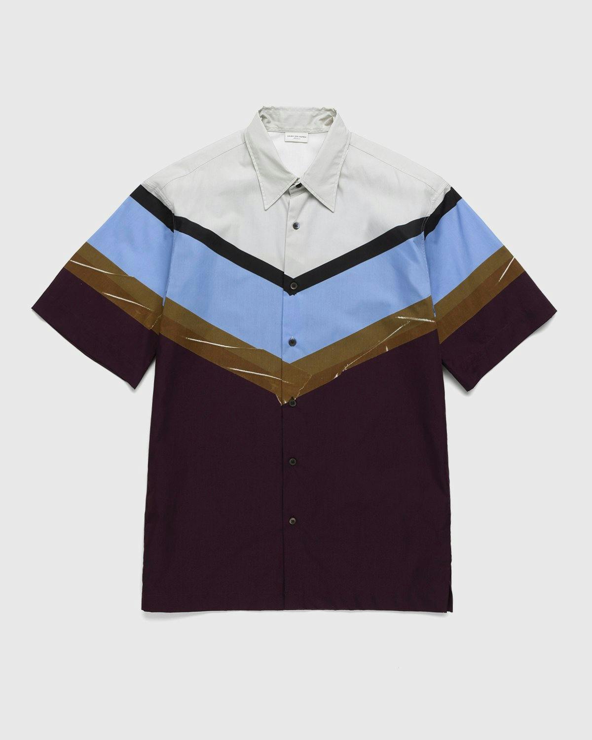 Dries van Noten - Cassidye Shirt Burgundy - Clothing - Red - Image 1