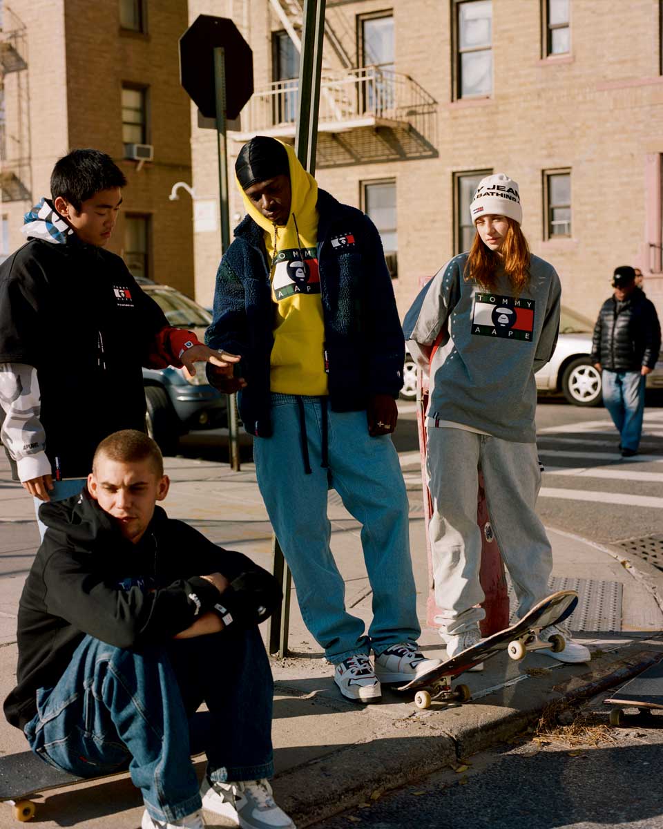 Tommy Jeans x AAPE January 2022 Collaboration, Lookbook